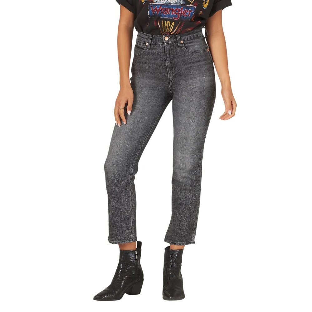 ✨New✨ Wrangler Wild West 603 High Rise Jean in Granite sz 26